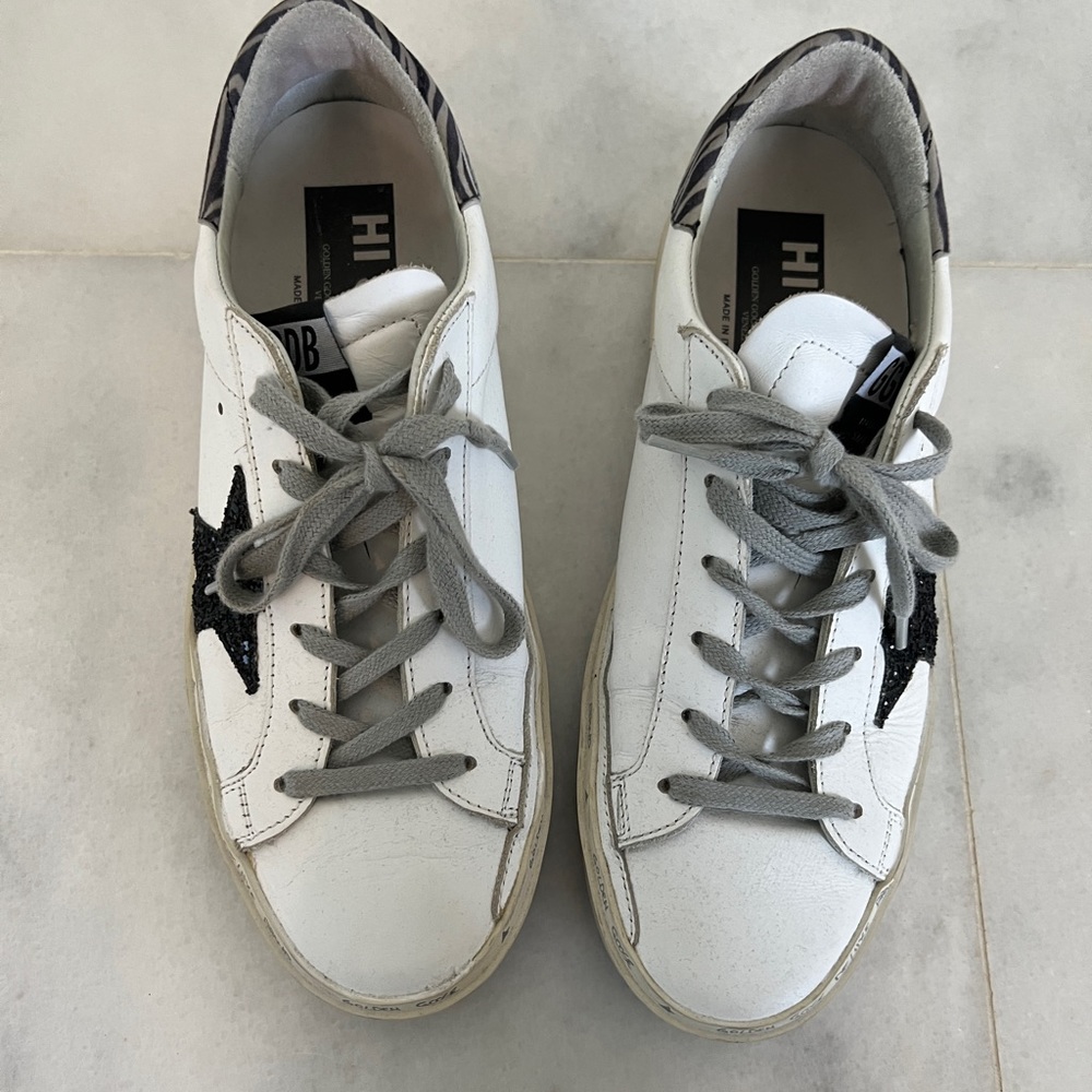 EUC Golden Goose Deluxe Brand Hi Star Sz 39.